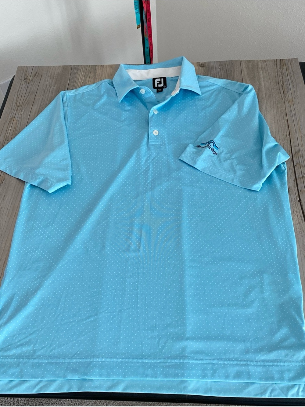 Footjoy FJ Men’s Performance Stretch Golf Polo Stonebridge Golf Club Large